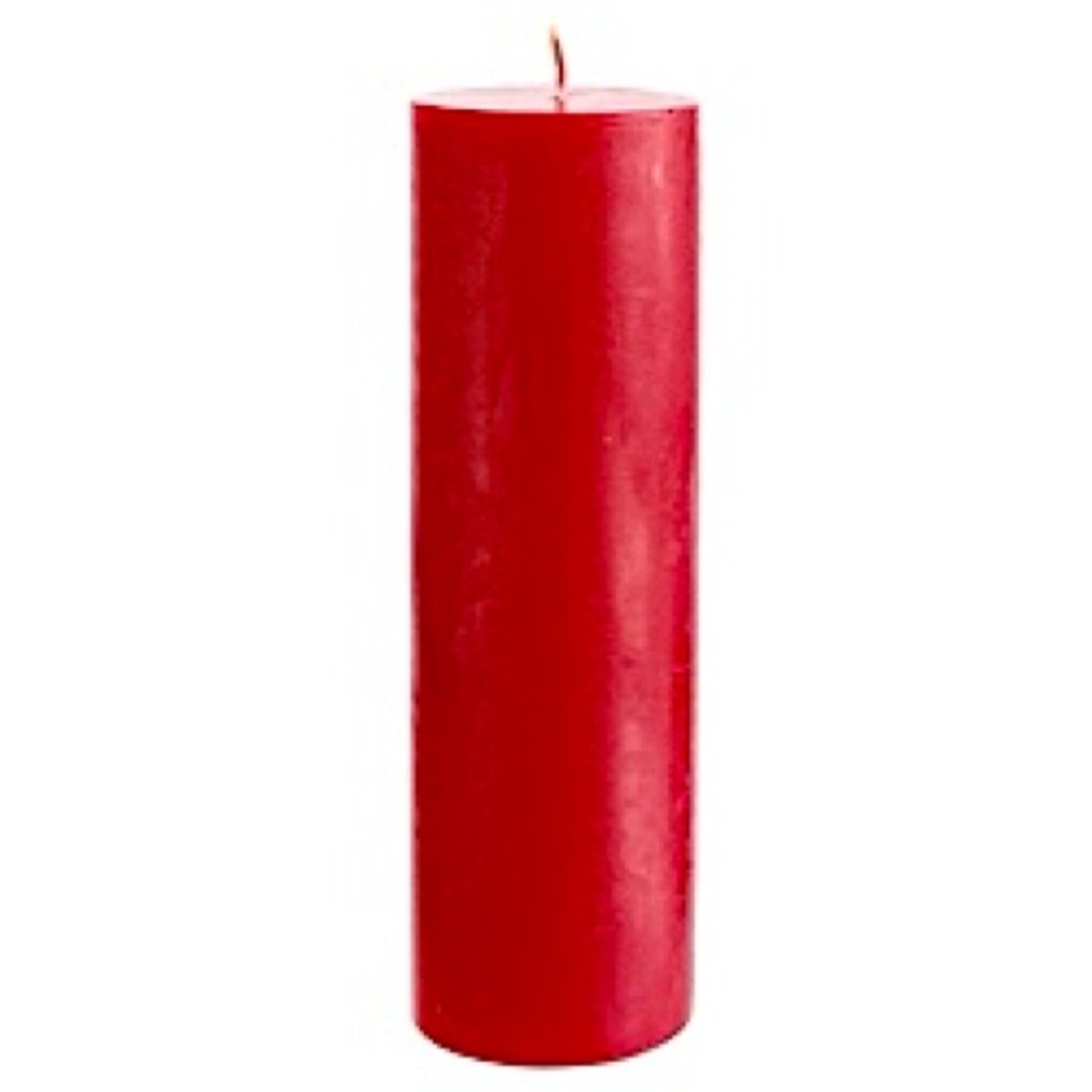 Cinnamon Red Pillar Candle